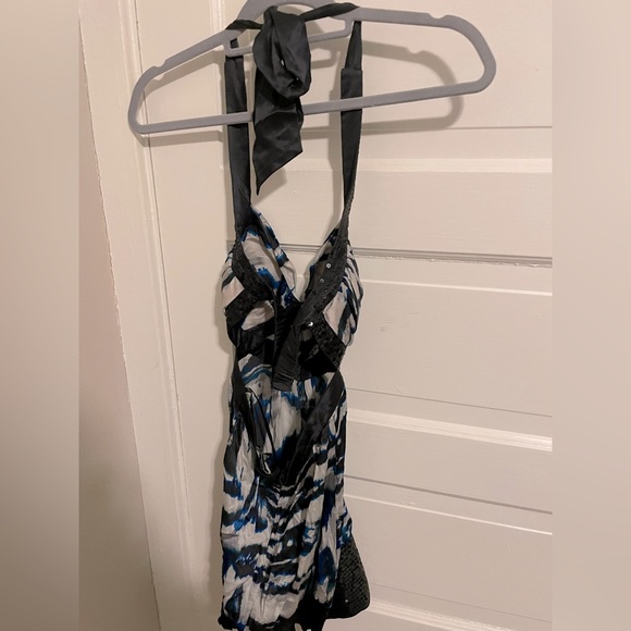 Bebe silk and sequins mini party dress - Picture 2 of 4